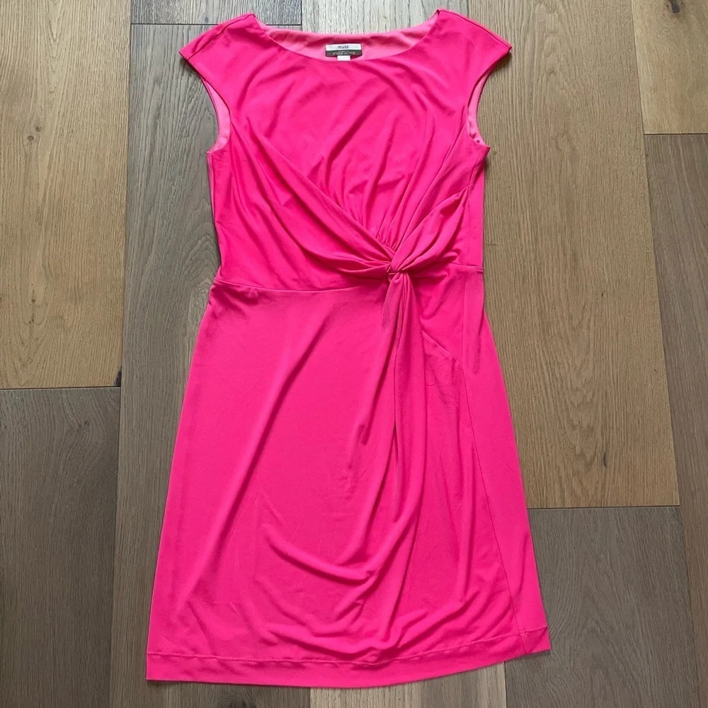 Muse Exclusively for Boston Proper
Barbie Pink Classic Sheath Dress